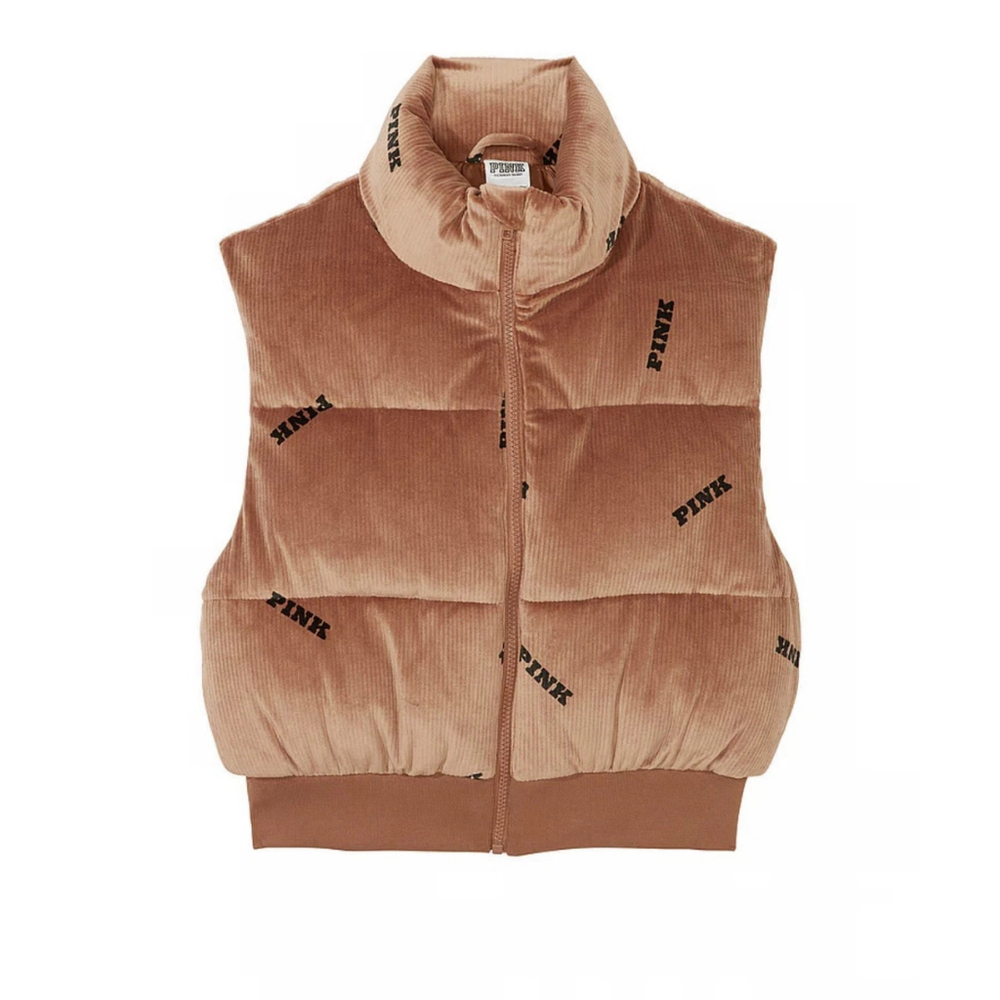 Victoria secret x Pink Puffer Vest· pick size S, M, 2xl